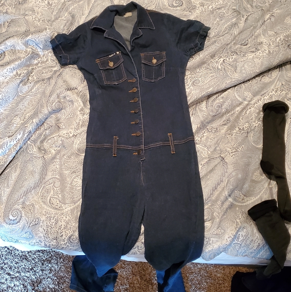 Frankie B denim jumpsuit